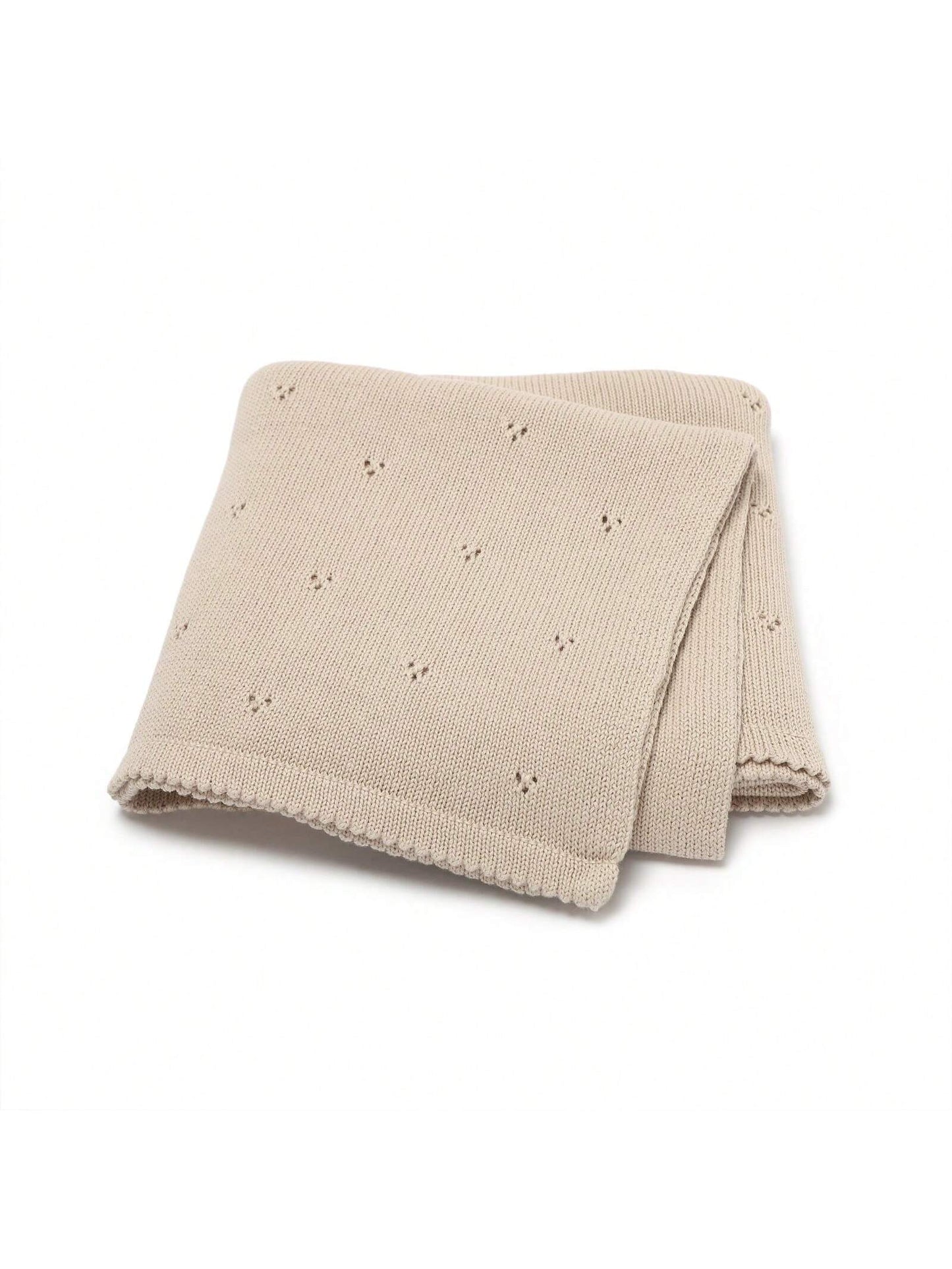 1pc Simple Knit Baby Multi-Use Blanket All Seasons Love Valentine