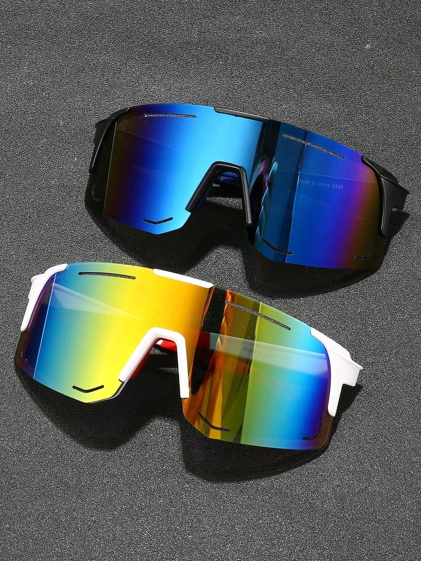 2pairs Sports Style Ins Fashion Sunglasses For Hiking, Running, Travel, Teens, Back To School