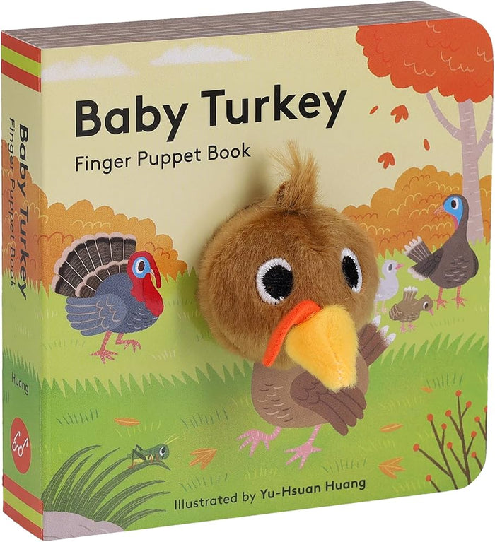Baby Turkey Finger Puppet Book