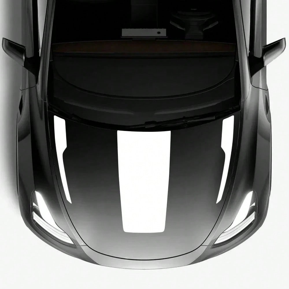Car Hood Blackout Vinyl Sticker Front Bumper Vinyl Film Decal For Waterproof Auto Exterior Decoration Accessories