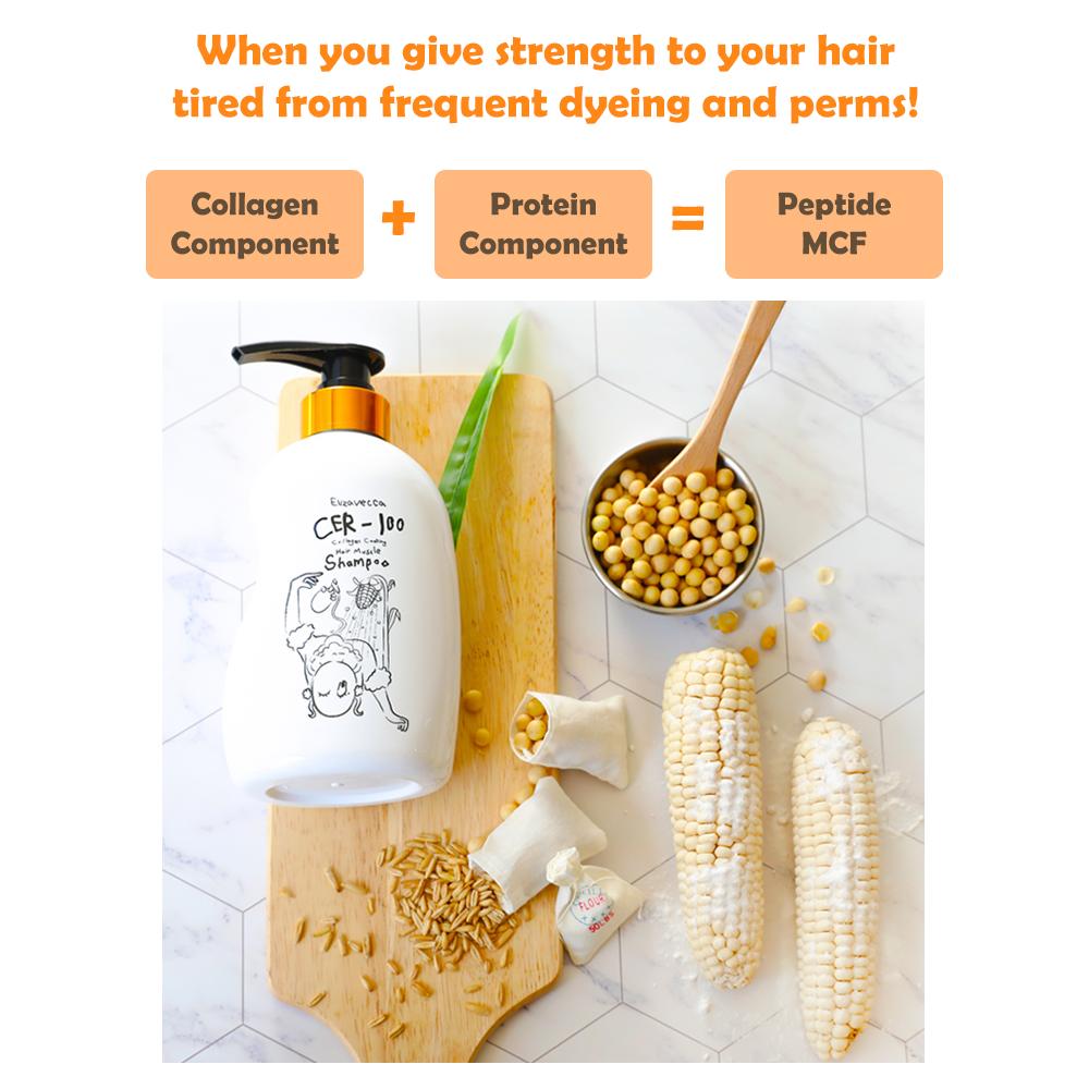 Elizavecca CER-100 Collagen Coating Hair Muscle Shampoo