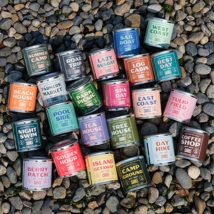 Good & Well Supply Co. - Golden Hour Soy Candle - Happy Place Collection