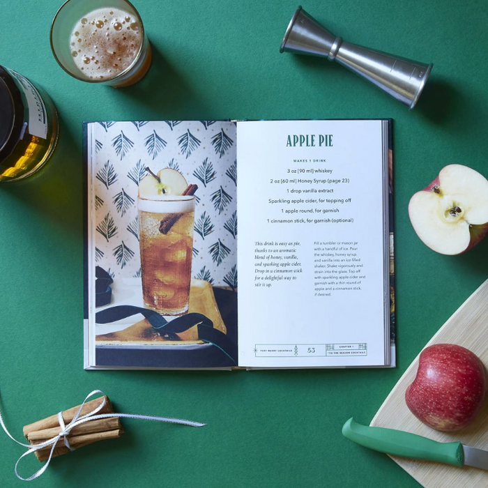 Hachette Book- Very Merry Cocktails Recipe Book