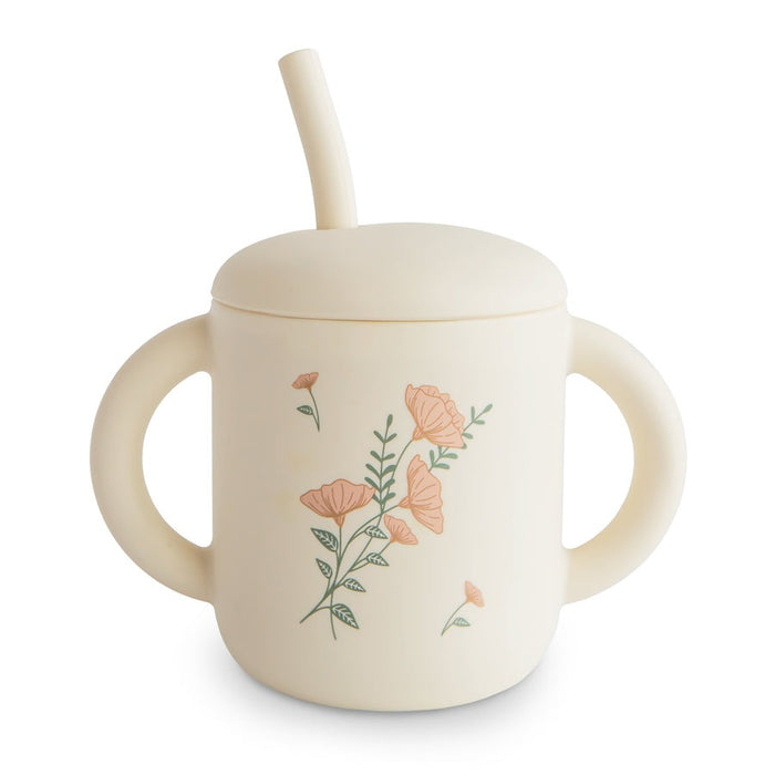 Mushie Training Cup + Straw