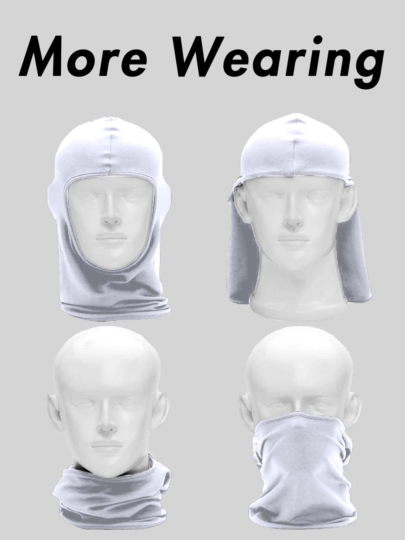Musion 1pc Racing Balaclava Face Mask, Summer Cooling Neck Gaiter, Elastic Breathable Motorcycle Face Mask, Suitable For Cycling And Off-Road Motorcycle