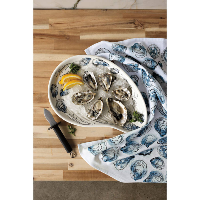 Now Designs by Danica - Oysters Dishtowel