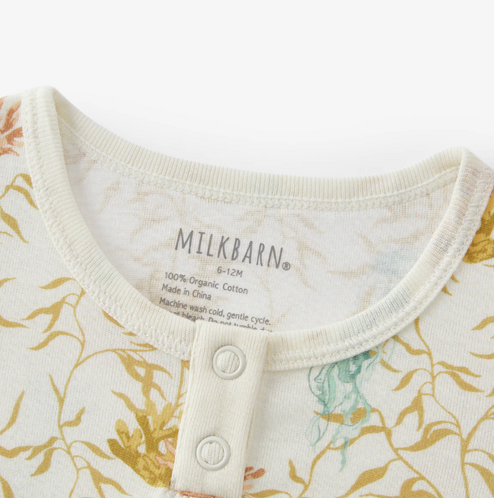 Organic Cotton Shortall Under the Sea