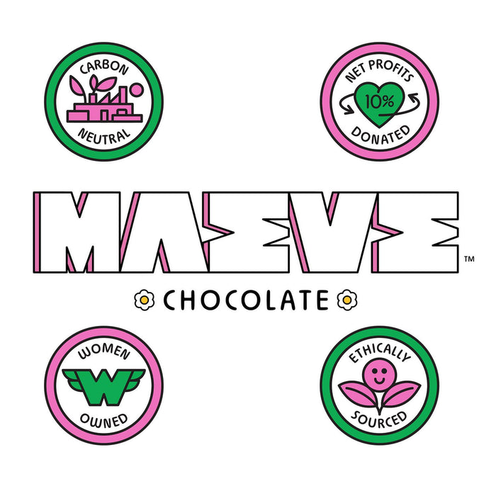 Seattle Chocolate Presents Maeve - Peanut Butter-fly Truffle Bar