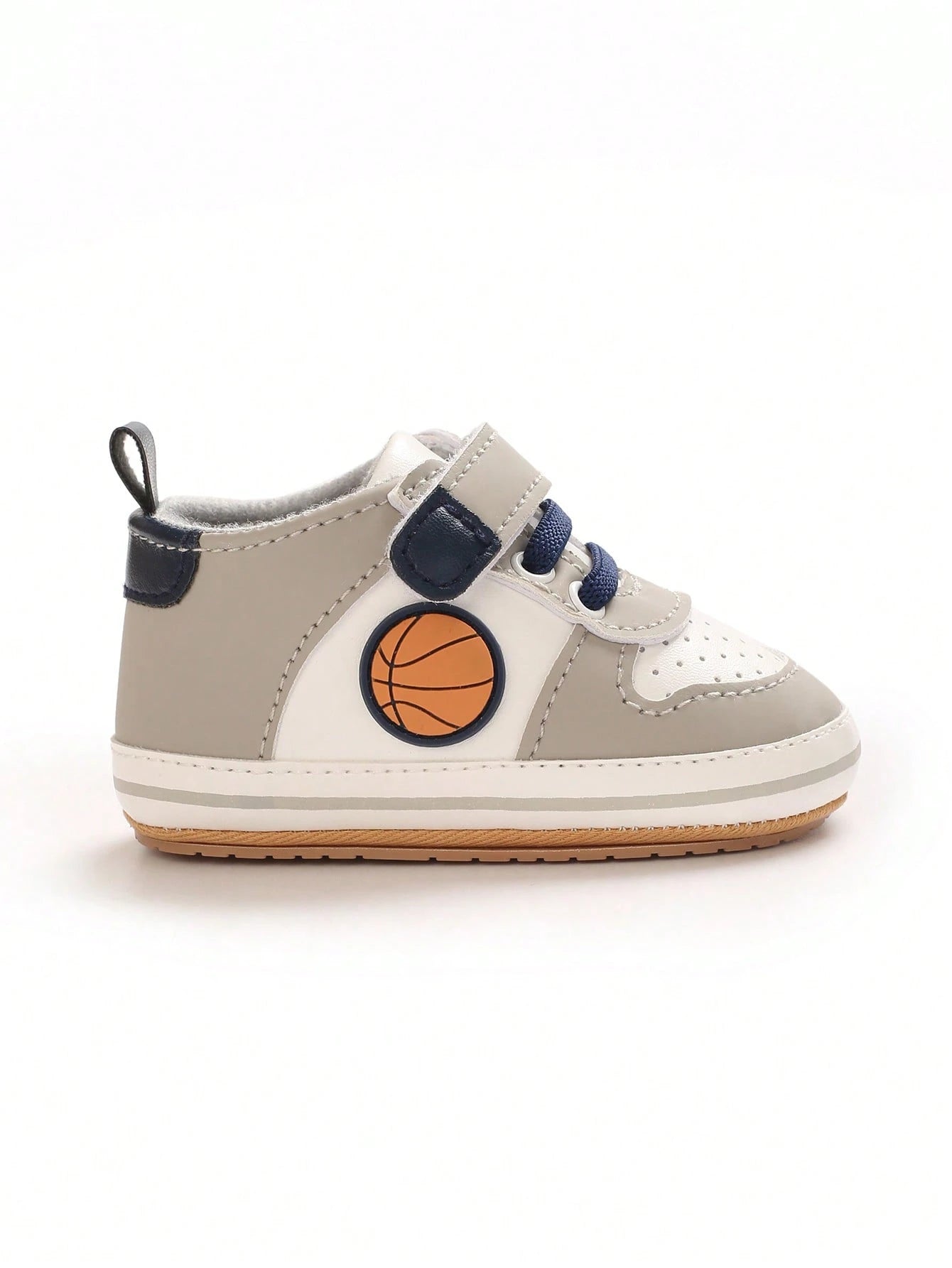 0-1 Year Old Infant Boy Fashion Sports Shoes, Newborn Toddler Soft Sole Anti-Slip Walking Shoes
