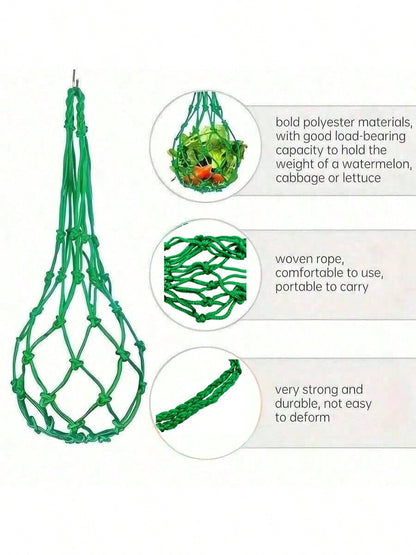 1/2/3/5pcs Randomly Colored Pet Feeder, Bag Feeding Net For Chickens, Duck And Goose Foraging Net, Hanging Fruit And Vegetable Feeder, Chicken Cage Toy