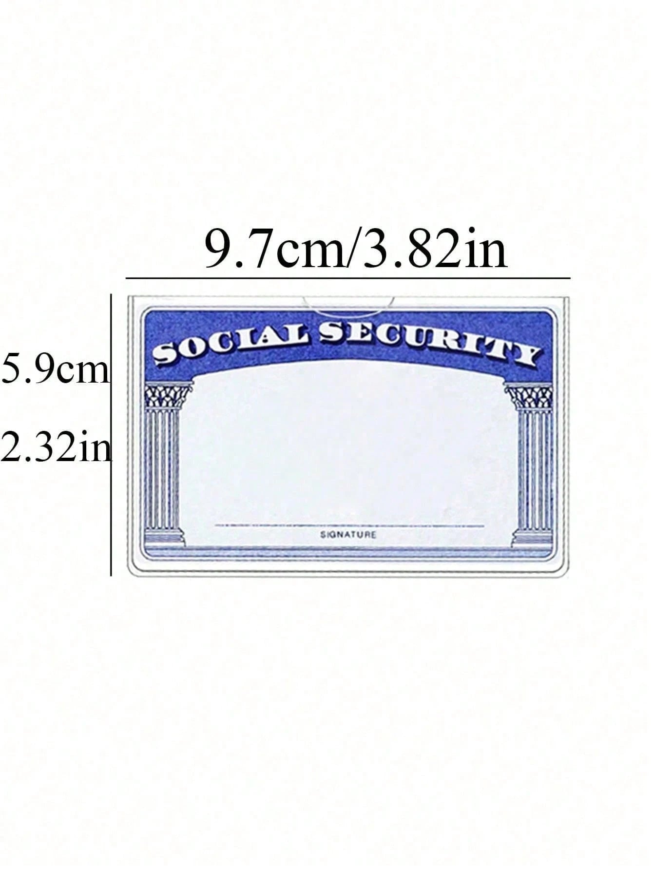 1/2/4/5/8/10pcs Medical Insurance Card Protector Transparent PVC Waterproof Medical Card/Social Security Card Protector- Transparent Vinyl Plastic Card Holder, Suitable For Insurance Card, Social Sec
