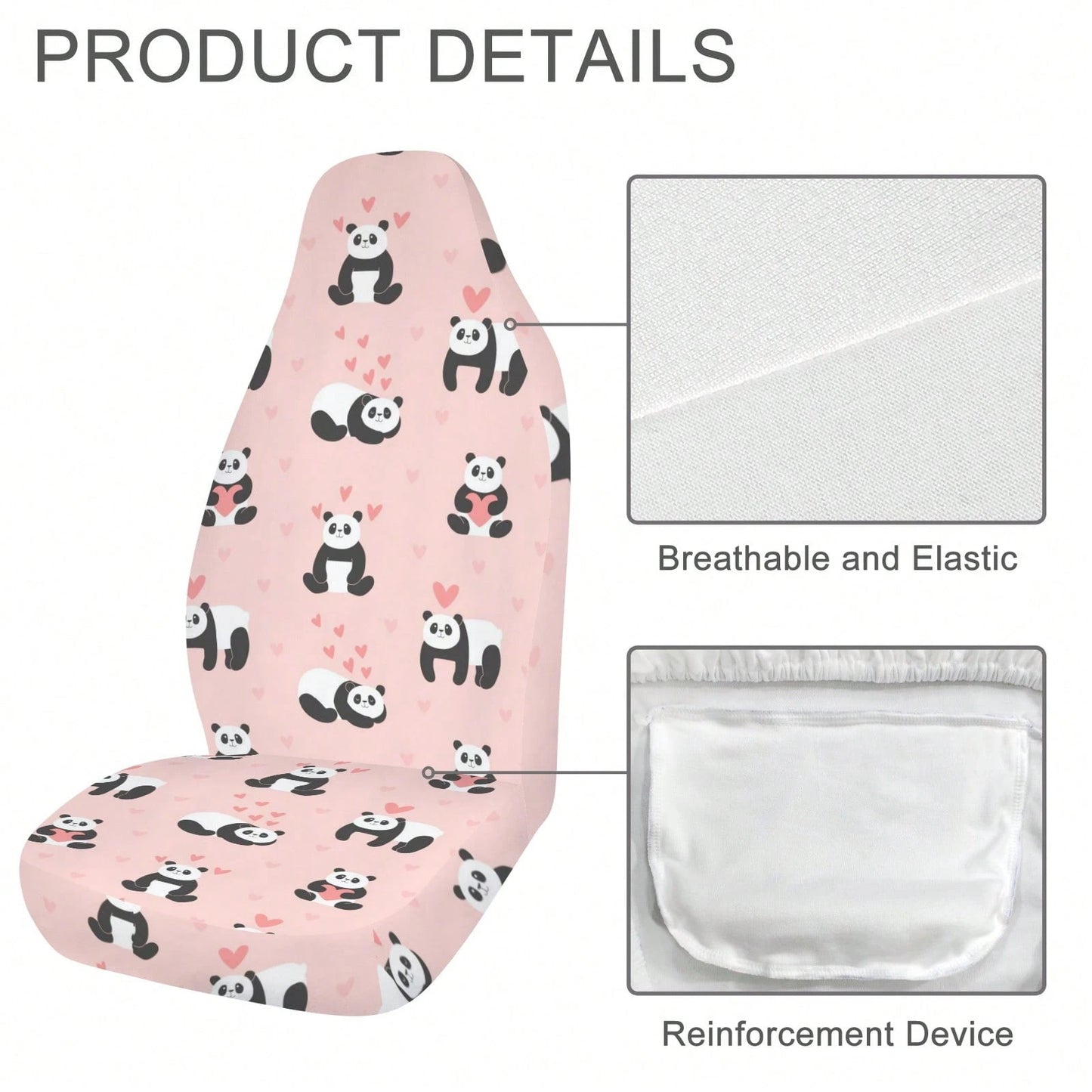 1/ 2 Pcs Moon Phase Floral Print Car Seat Covers, Breathable & Comfortable, Easy To Install & Clean, All-Around Seat Protection, Compatible With Most Vehicle Models, Celestial Boho Style, Automotive