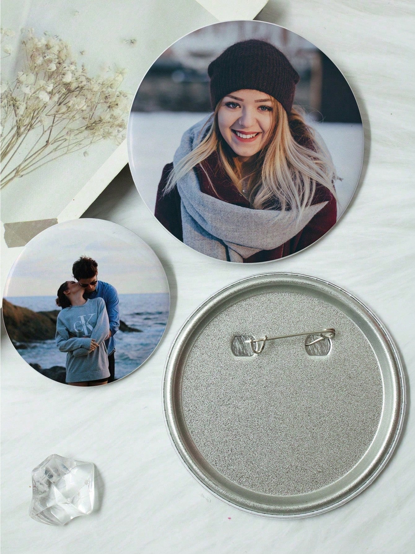 1-200pcs Custom-Designed Badges, Personalized Buttons, Custom Brooches, Buttons, Customizable Images/Text/Designs, Backpack Button Accessories.