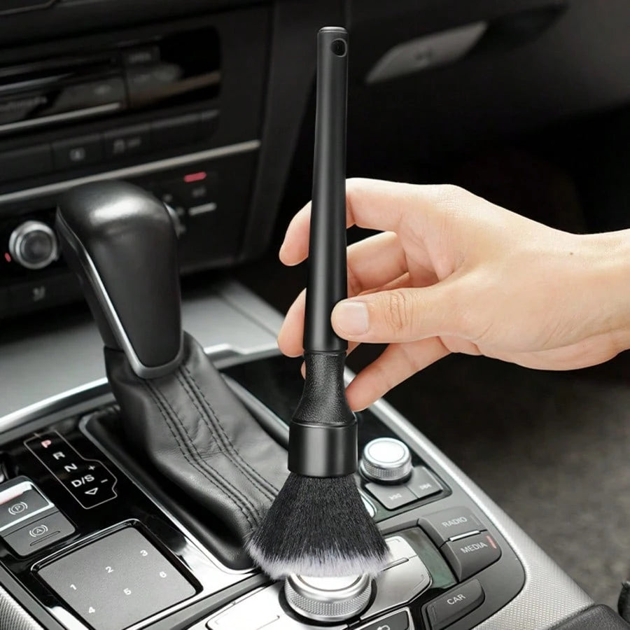 1/2pcs Car Air Vent Dusting Brush, Long And Short Styles Available, Gap Cleaning Brush With Soft Bristles, Non-Scratch Interior, Deep Crevice Dust And Dirt Removal