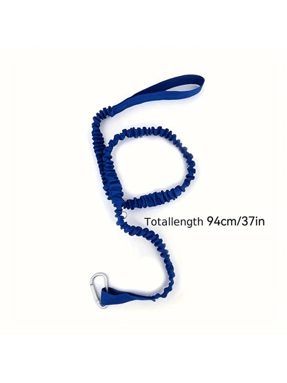 1/2pcs Kayak Paddle Lanyard- High Visibility Durable Coiled Lanyard With Hook, Anti-Loss Fixing Accessory, Kayaking Supplies, Suitable For Canoe And Kayak, Assault Boat Foot Rope, Boat Accessories, I