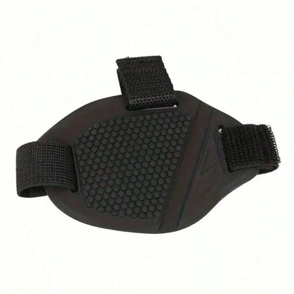 1/2pcs Motorcycle Gear Shift Shoe Cover Pad, Riding Gear Shift Lever Pad, Honeycomb Anti-Slip Shoe Face Protective Cover