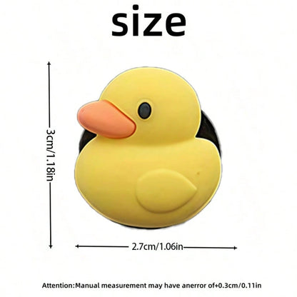 1/2pcs Yellow Duck Car Air Vent Aromatherapy Clip! Cute Little Yellow Duck Design With Healing Vibe, Bright Yellow Tone Eye-Catching, Car Air Vent Aromatherapy Clip, Car Vent Interior Accessory, Car A