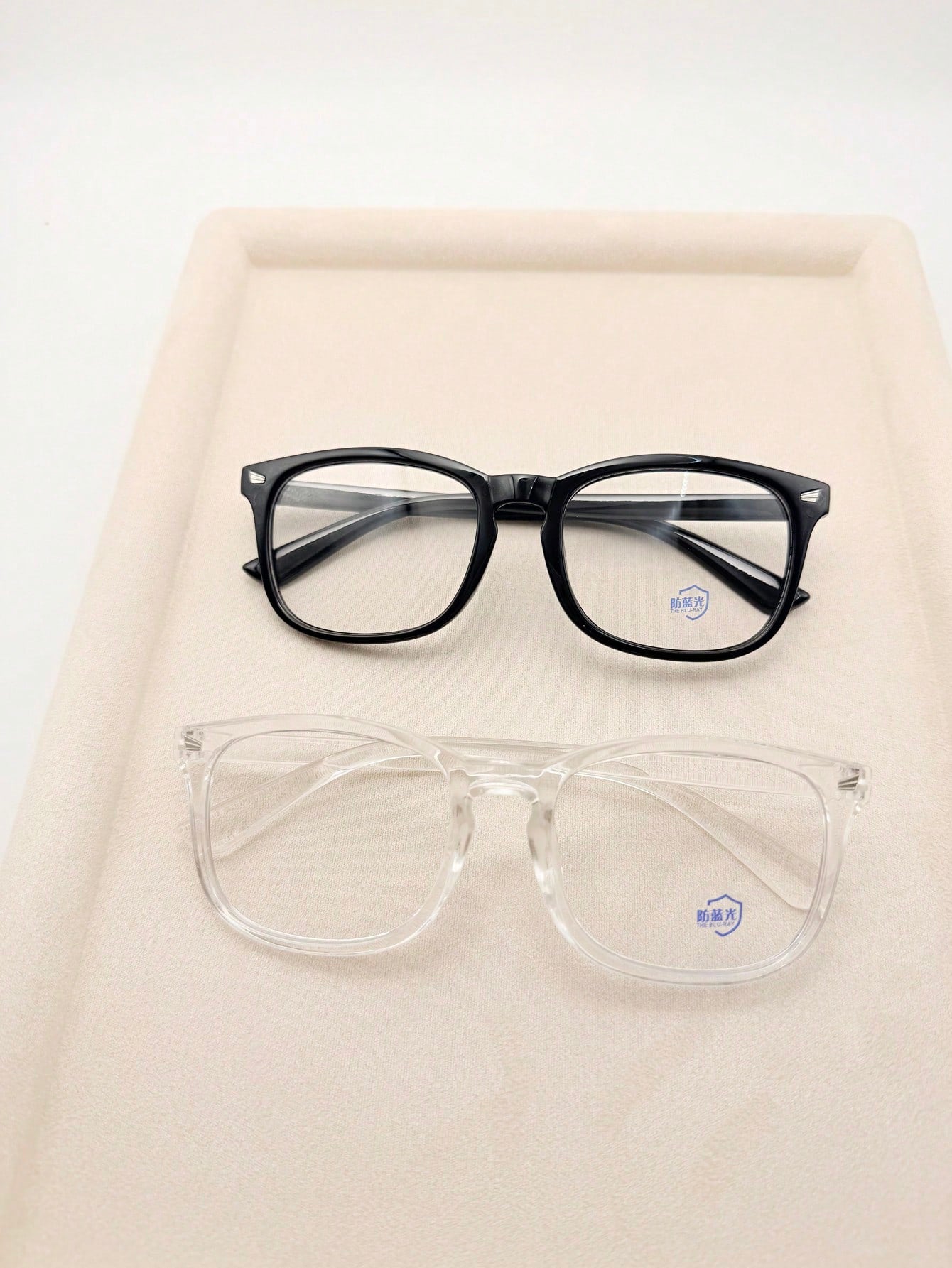 1/3pcs Anti-Blue Light Glasses, Suitable For Computer Reading/Gaming/TV/Mobile, Unisex, Relieve Eye Fatigue, Multiple Colors Available (Black Glasses, Leopard Print Glasses, Transparent Glasses, Etc.)