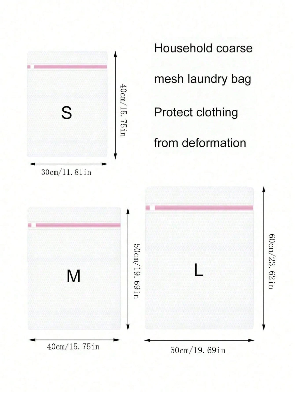 1/3pcs Honeycomb Mesh Laundry Bags, Anti-Tangle Zipper Laundry Bags For Washing Machine, Bra Underwear Clothing Bags, Reusable Sorting Wash Bags, Prevent Tangling And Clothing Damage, Suitable For Hom
