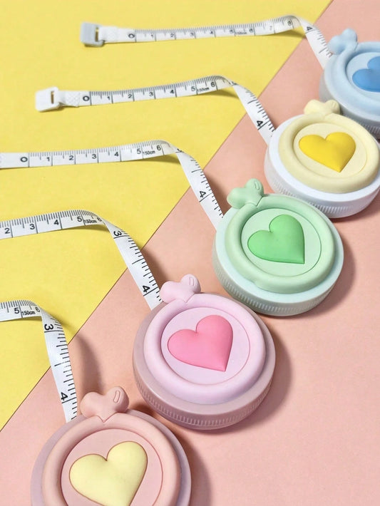1.5M Plastic Flexible Retractable Measuring Tape Waist/Height Measure, Portable Carry-On Emergency Solution