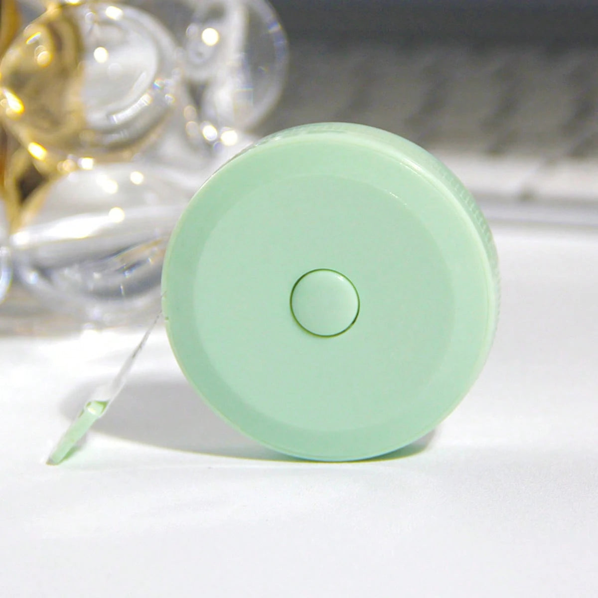 1.5M Plastic Flexible Retractable Measuring Tape Waist/Height Measure, Portable Carry-On Emergency Solution