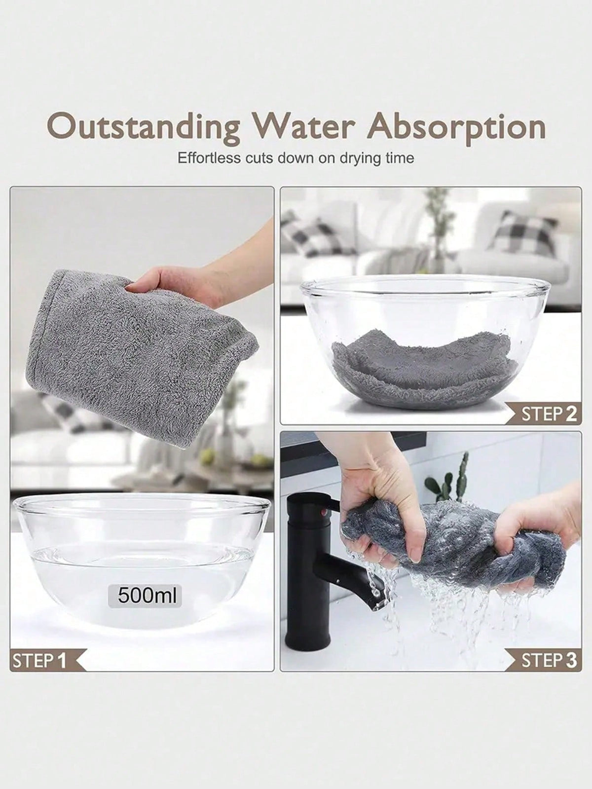 1-5pcs Women's Dry Hair Cap, Dry Hair Towel, Soft And Comfortable, Quick-Drying, Suitable For All Seasons