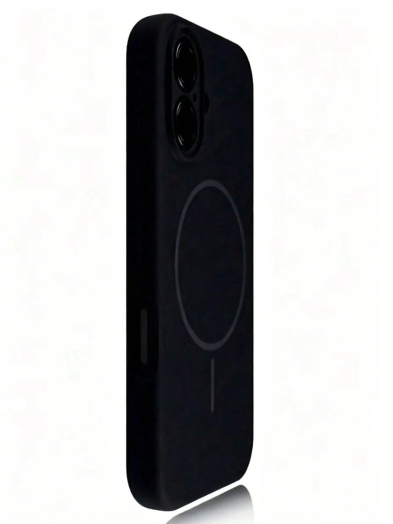 1 Frosted Liquid Silicone Minimalist Magnetic Phone Case, Compatible With IPhone 17 Air 16 15 14 13 12 Pro Max Plus, Supports Wireless Charging, Soft Silicone Back Cover