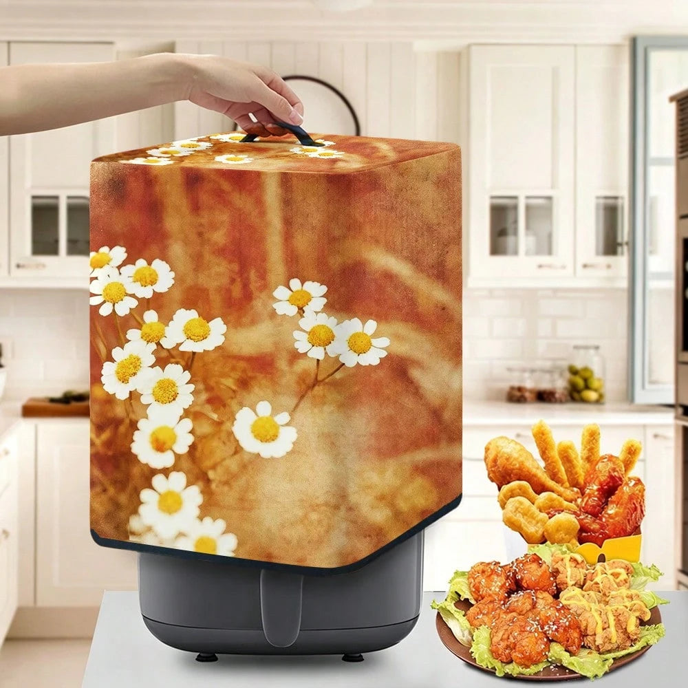 1 Household Kitchen Appliance, Air Fryer Dust Cover, Machine Washable, Water-Washable Air Fryer With Pocket, Universal Kitchen Appliance Protective Cover