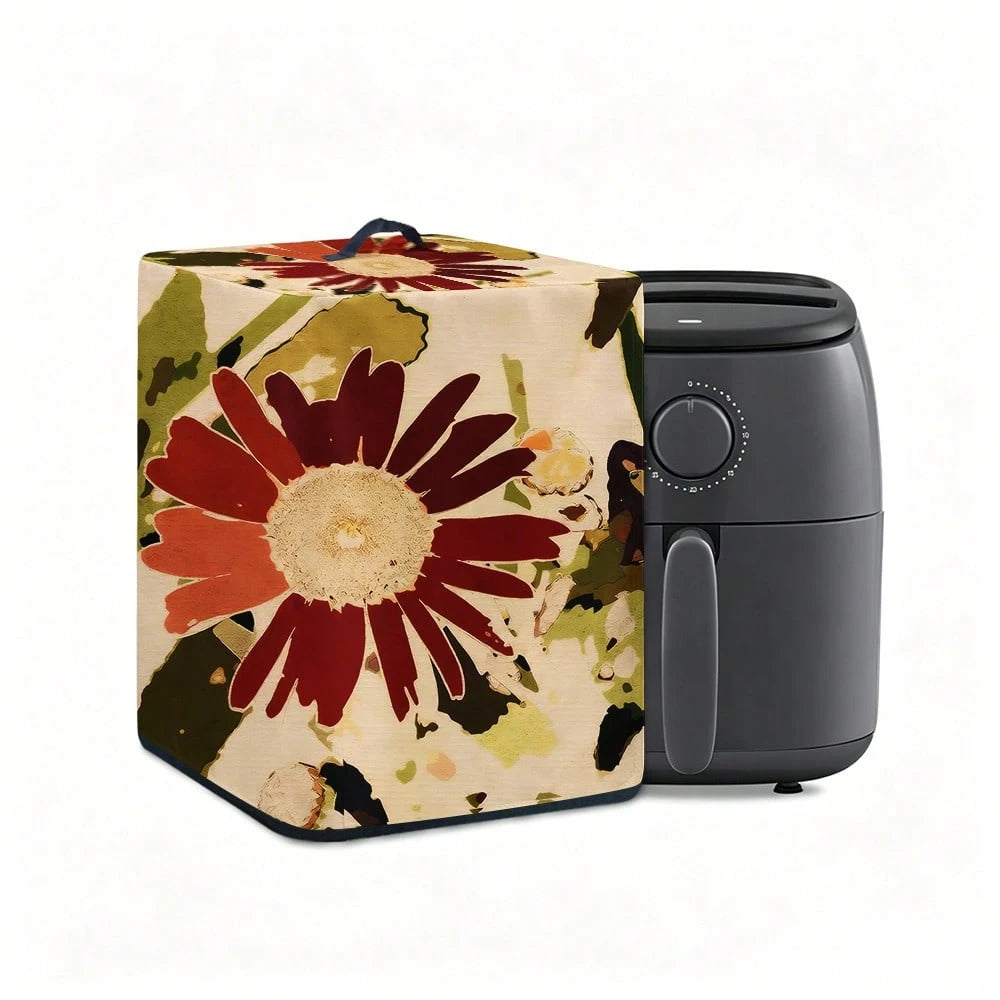 1 Household Kitchen Appliance, Air Fryer Dust Cover, Machine Washable, Water-Washable Air Fryer With Pocket, Universal Kitchen Appliance Protective Cover