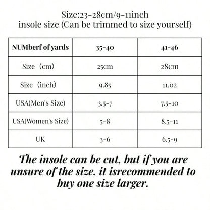 1 Pair Arch Support Insoles, Unisex (Trimmable), Shock Absorption, Massage Insoles (Suitable For Running Shoes And Work Shoes), Suitable For Long-Time Standing, Made Of EVA Material