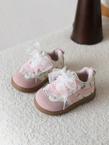 1 Pair Fashionable Infant Toddler Shoes, New Everyday Wear Design, All Season