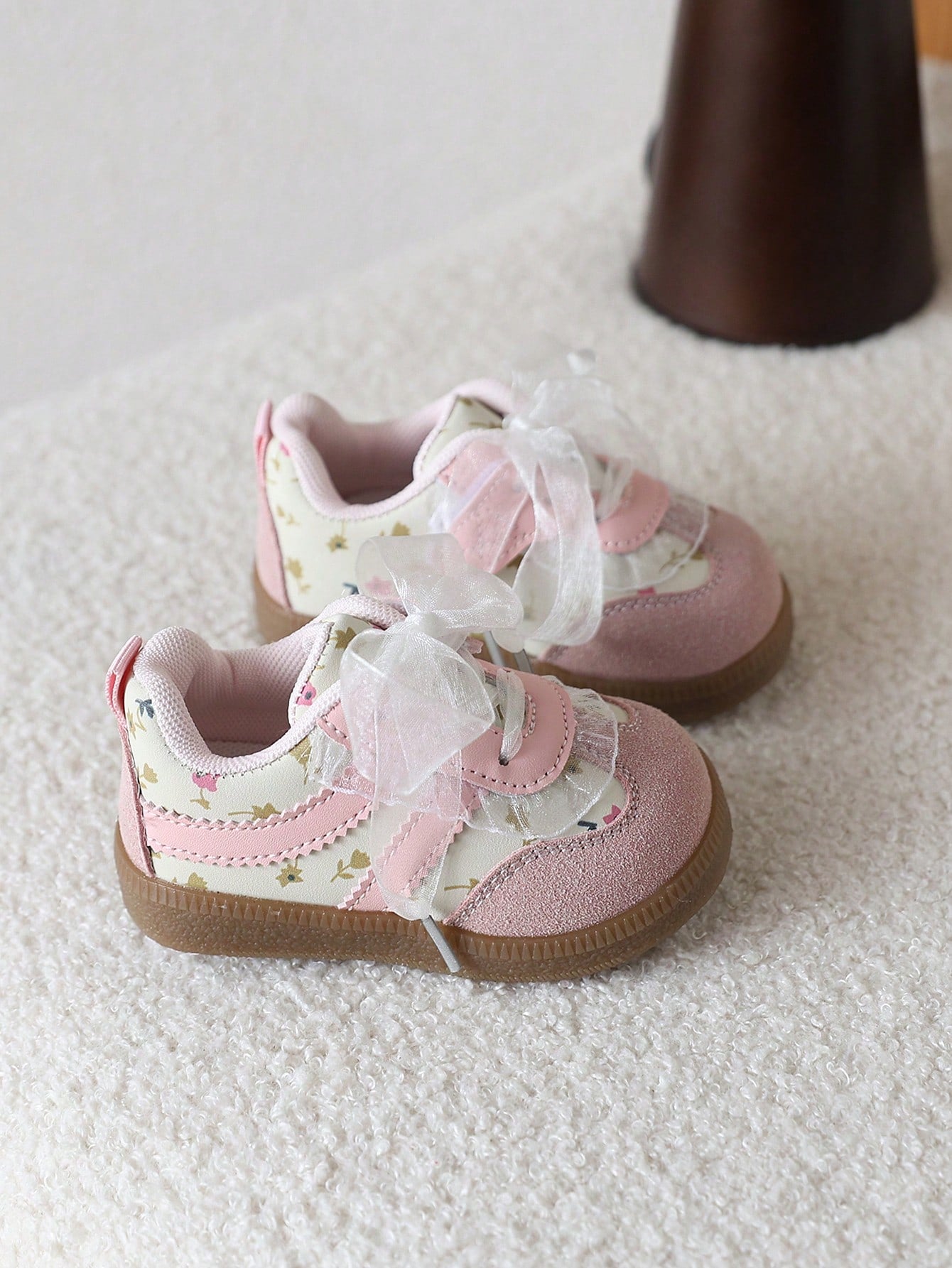 1 Pair Fashionable Infant Toddler Shoes, New Everyday Wear Design, All Season