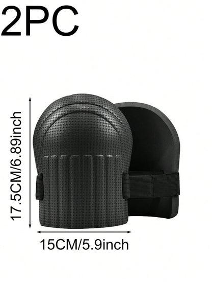 1 Pair Soft Foam Knee Pads For Knee Protection Self Protection For Gardening Cleaning Protective Sport Kneepad Black,Garden Tools, Gardening Tools For Garden