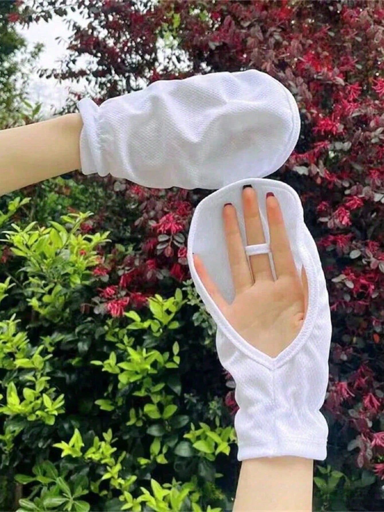 1 Pair Summer Cycling Gloves, Lightweight Fingerless Driving Gloves, UV Protection, Breathable, Anti-Slip, Suitable For Outdoor Activities, Travel, Women Car Accessories