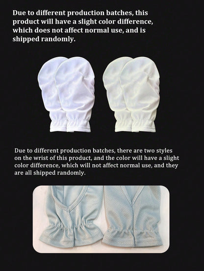 1 Pair Summer Cycling Gloves, Lightweight Fingerless Driving Gloves, UV Protection, Breathable, Anti-Slip, Suitable For Outdoor Activities, Travel, Women Car Accessories