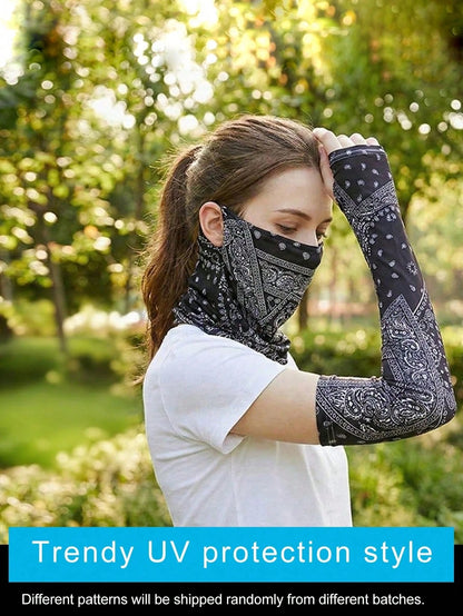 1 Pair Summer Cycling Gloves, Lightweight Fingerless Driving Gloves, UV Protection, Breathable, Anti-Slip, Suitable For Outdoor Activities, Travel, Women Car Accessories