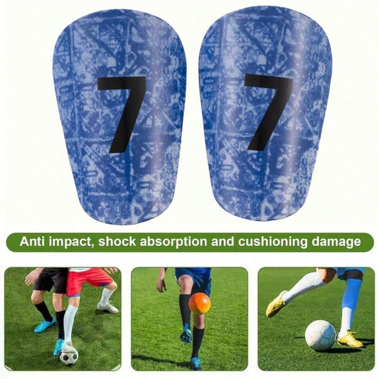 1 Pair Ultra-Light Football Shin Guards- Durable & Comfortable, Suitable For All Sports, Designed Specifically For Football, Basketball And Yoga Training