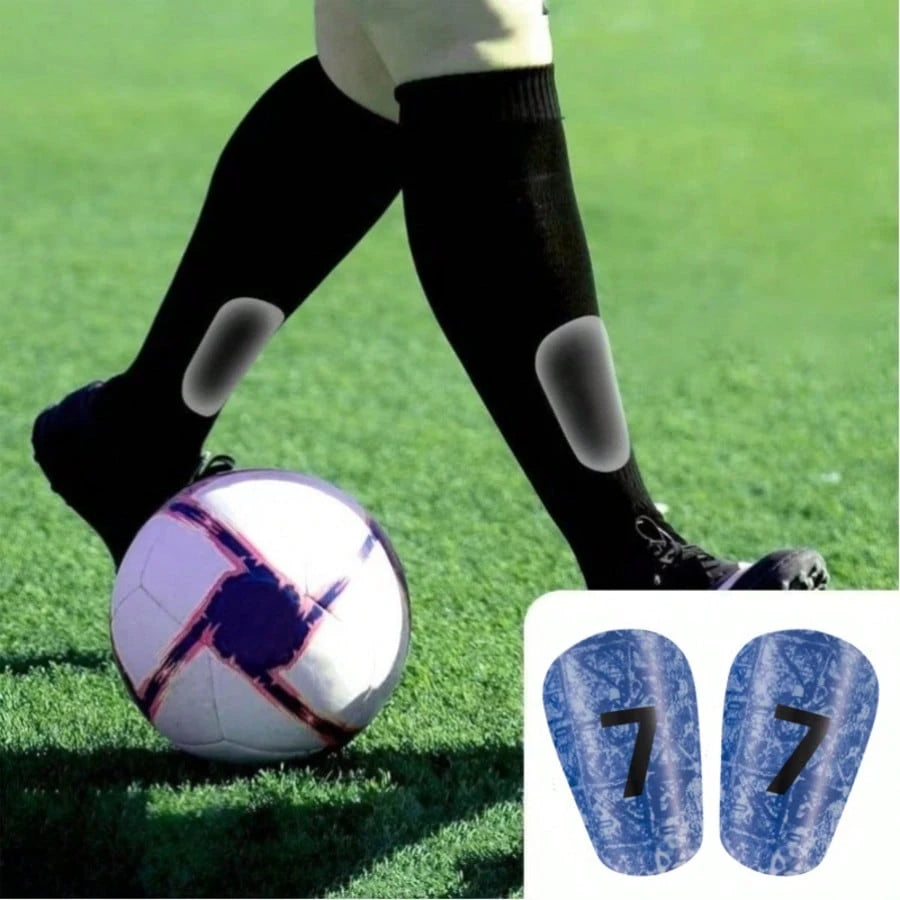 1 Pair Ultra-Light Football Shin Guards- Durable & Comfortable, Suitable For All Sports, Designed Specifically For Football, Basketball And Yoga Training