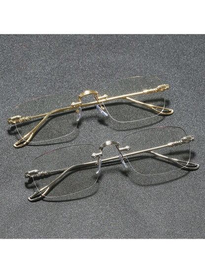 1 Pair Unisex Photochromic Computer Glasses, Suitable For Indoor Use And Outdoor Halloween Looks Street Style And Suit For Sweater Jacket Sweatshirt Hoodie Leather Pants And Cargo Pants For Summer Bea