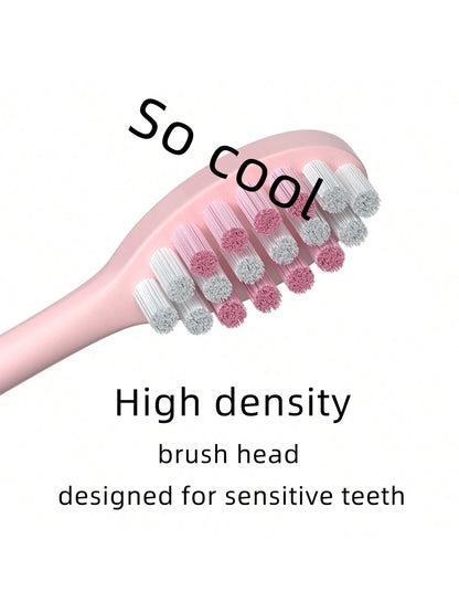 1 Set Electric Water Flosser With 4 Nozzles, 1 Set Electric Toothbrush With 4 Replaceable Brush Heads, Long Battery Life Portable USB Rechargeable Combo Kit, Suitable For Home Oral And Dental Care