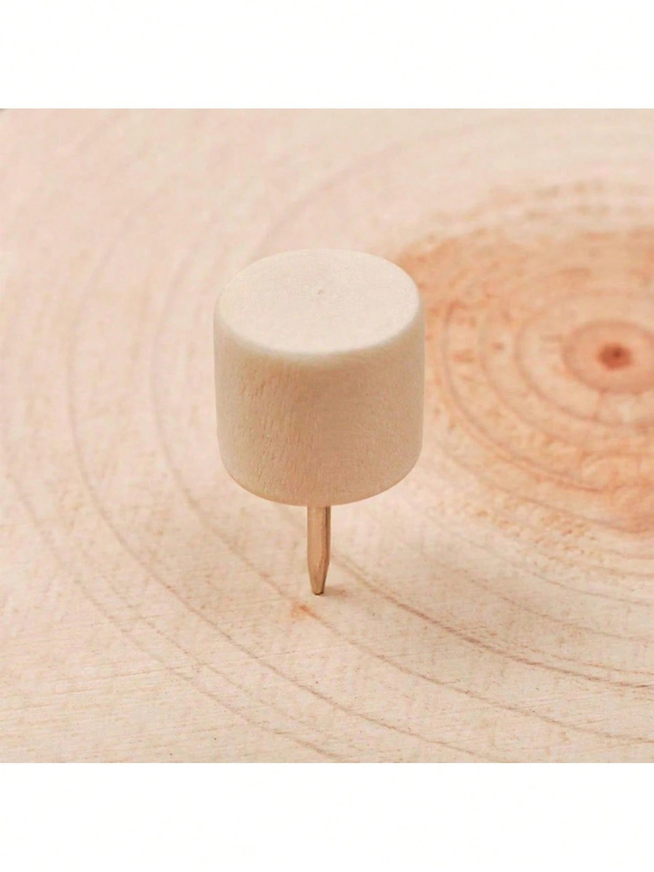 1 Set Wooden Push Pins, Including Square Pins, Angle Pins, Cylinder Pins, Etc. For Fixing Photos, Postcards