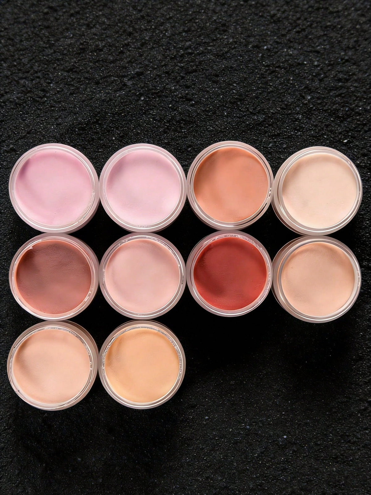 10 Colors Nail Powder Set, Nude Pink & White High Gloss Series Set, Nail Art DIY Design, 3D Sculpting French Manicure Extension & Nail Carving, Gift For Women/Girls