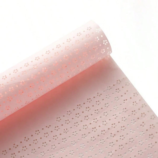 10-Pack 3D Openwork Waterproof Sakura Paper Set-Unique A5-Sized Handmade Paper, Floral Gift Wrapping Paper, Ideal For Florists, Scrapbooking, Gift Wrapping, Journal Making, Card Collage, And DIY Craft