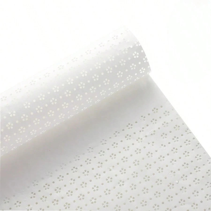 10-Pack 3D Openwork Waterproof Sakura Paper Set-Unique A5-Sized Handmade Paper, Floral Gift Wrapping Paper, Ideal For Florists, Scrapbooking, Gift Wrapping, Journal Making, Card Collage, And DIY Craft