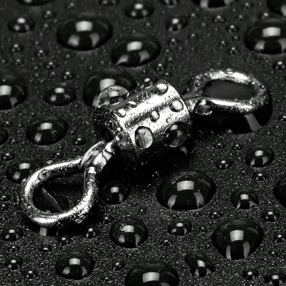 100/20pcs Stainless Steel Barrel Swivels For Saltwater And Freshwater Fishing