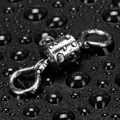 100/20pcs Stainless Steel Barrel Swivels For Saltwater And Freshwater Fishing