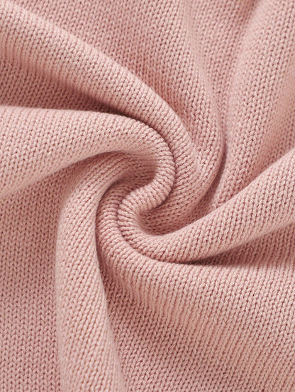 100*80cm 100% Cotton Knitted Baby Blanket, Newborn Stroller Blanket, Soft & Comfortable Baby Swaddle Wrap, All Season Baby Essentials