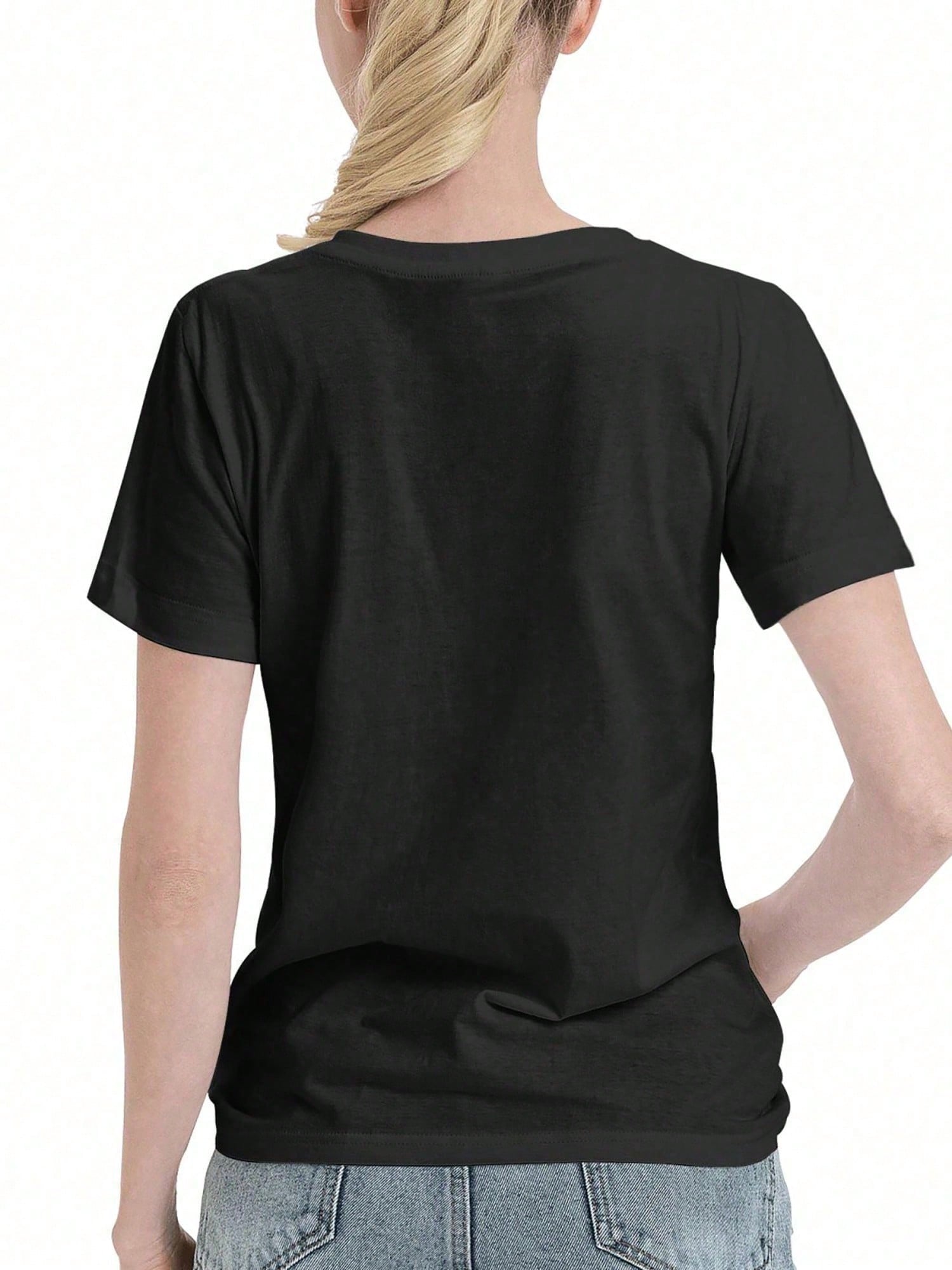 100% Cotton Football Mom Football Mom Football Mom Football Football Mom T-Shirt Women's Men's Graphic Tee Comfort Crew Neck Summer Vacation Tops
