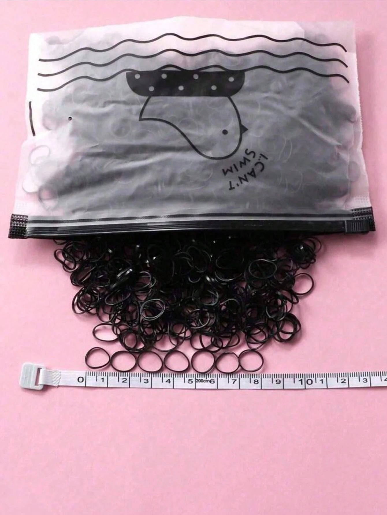 1000/2000pcs/Pack Disposable Elastic Hair Ties, Suitable For Hairstyling, Daily Decoration, All Seasons And Gym Use