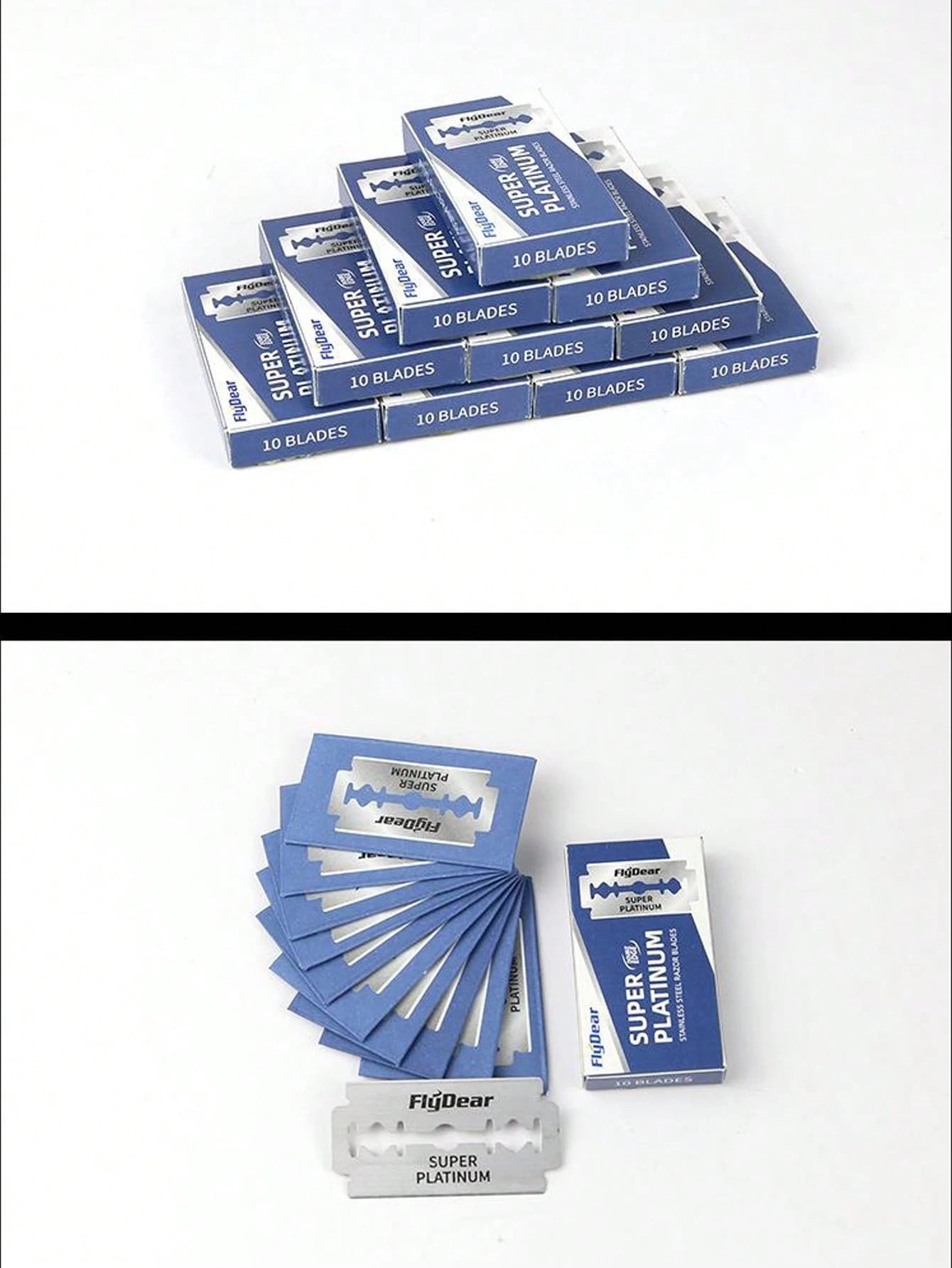 100pcs High Quality Stainless Steel Manual Razor Blades, Sharp And Durable Multi-Purpose Blades For Shaving, Double Edge Razor Blades